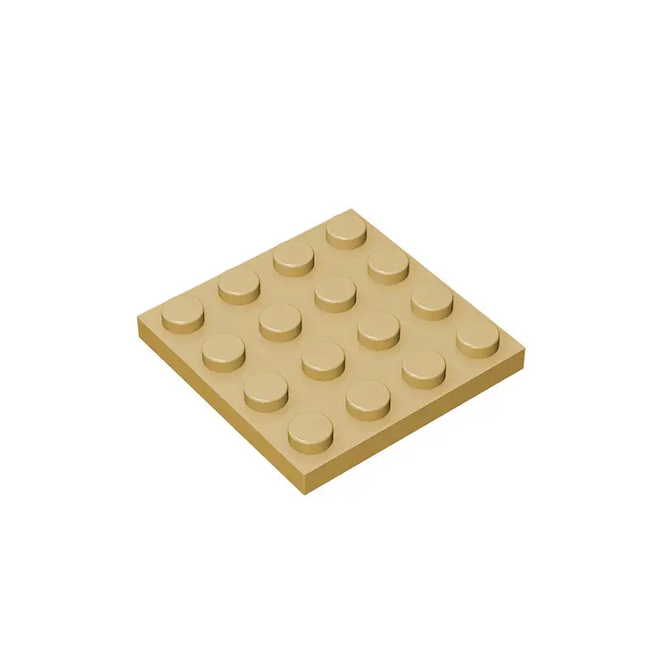 Yellow Lego 3031 Small Particle MOC Blocks - Image 14