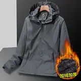 Men's Black Full Zip Hoodie Track Suit 2020 Winter — feature 27