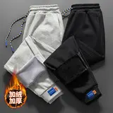 Men's Black Full Zip Hoodie Track Suit 2020 Winter — feature 31