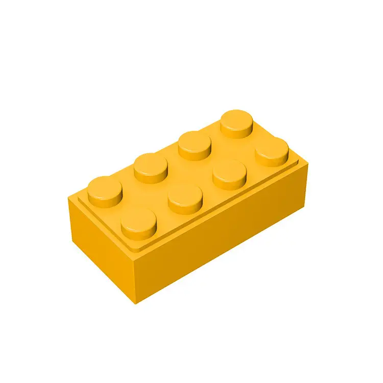 Yellow Lego 50g Small Particle Splicing Building Blocks
