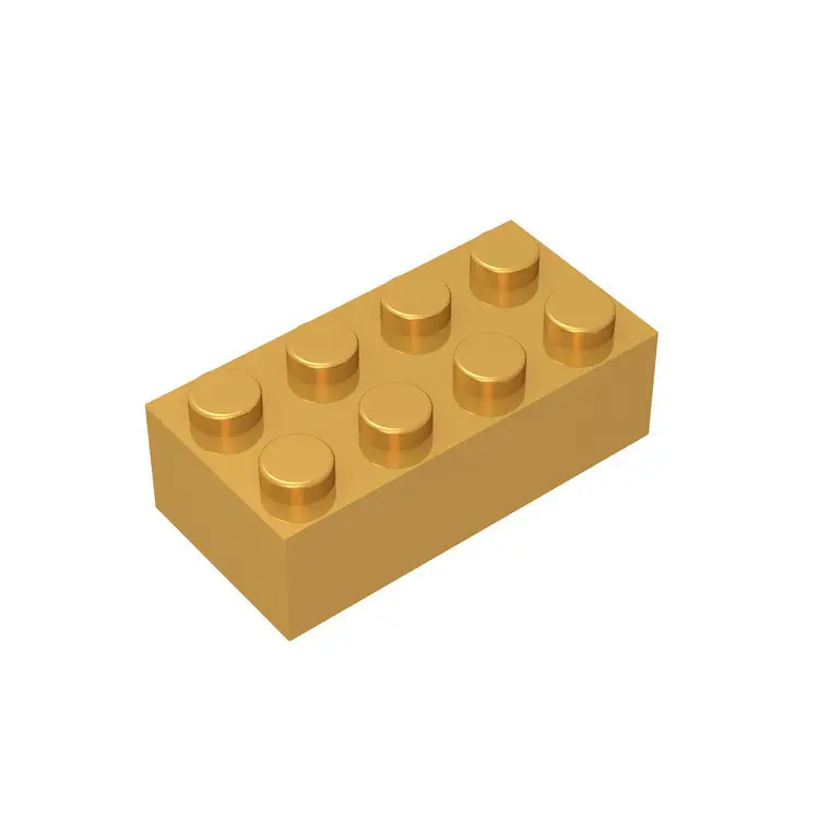 Yellow Lego 50g Small Particle Splicing Building Blocks