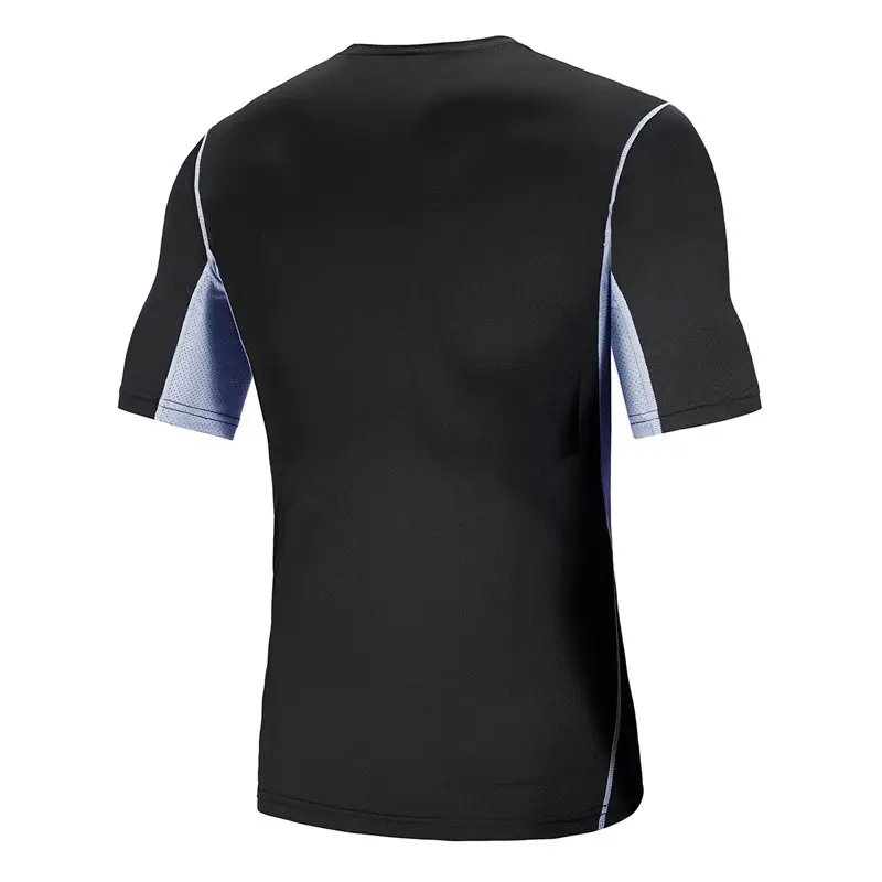 Men's Black ShorT Sleeveless Round Neck T-Shirt - Image 3
