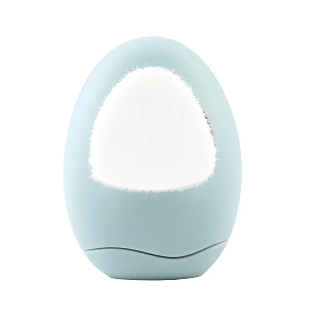 Double-Sided Silicone Face Wash Brush Light Blue - Image 8