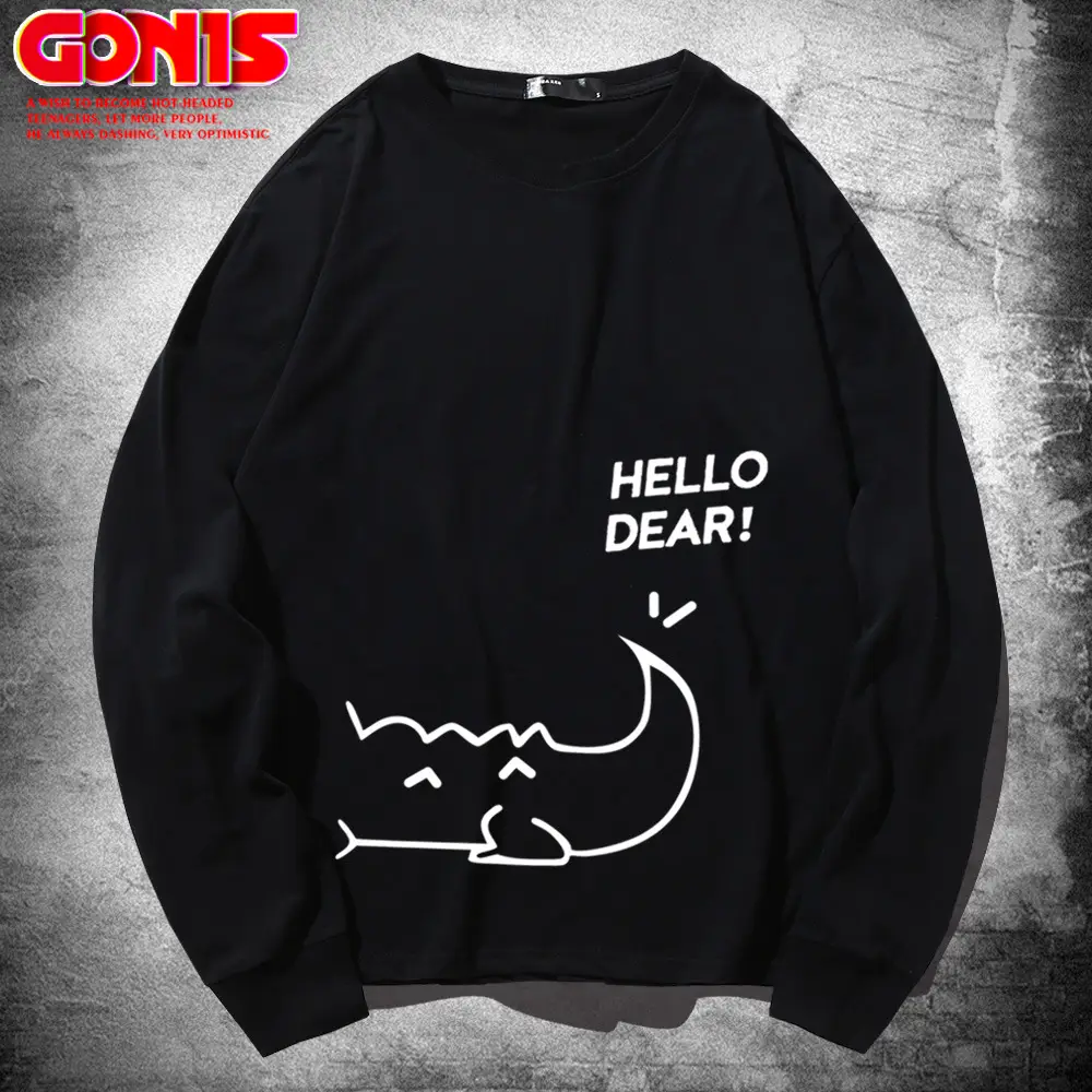 Men Green Hello Dear Croc Print Sweatshirt - Image 10