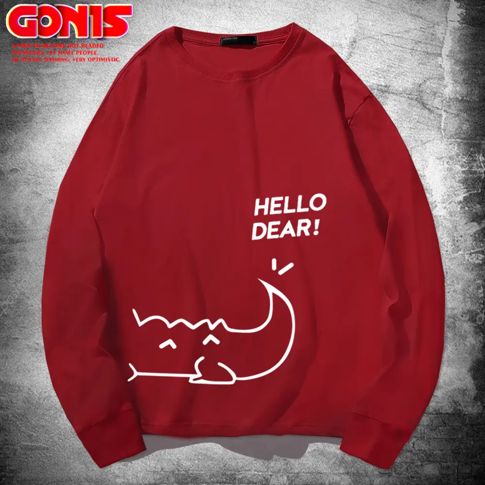 Men Green Hello Dear Croc Print Sweatshirt - Image 13