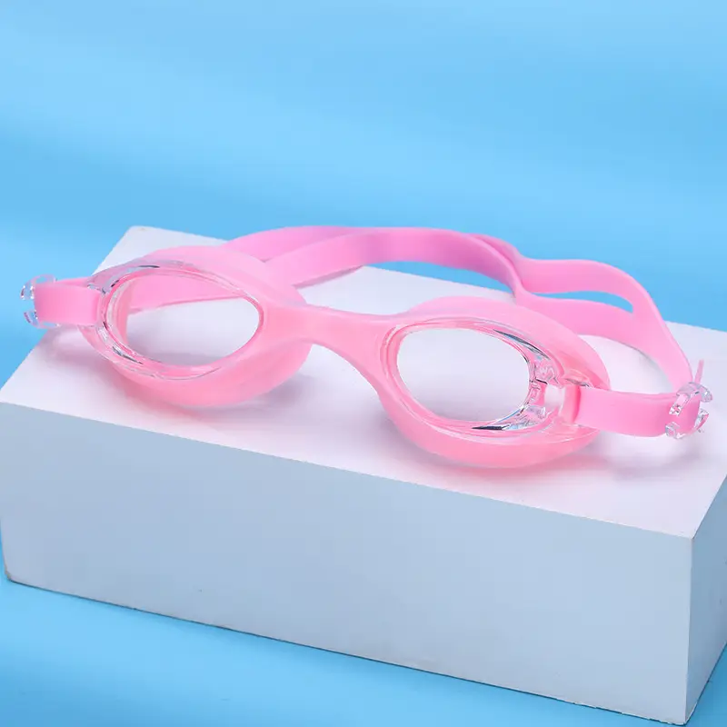 Summer New Style Swimming Goggles Waterproof and Anti-Fog Pvc Integrated High-Definition Swimming Goggles for Adults Wholesale from Manufacturers