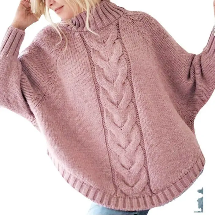 Women Half Turtleneck Knitwear Yellow 2024 - Image 10