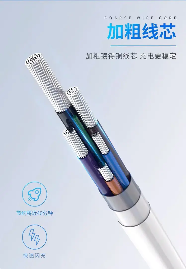 移动电源充电线