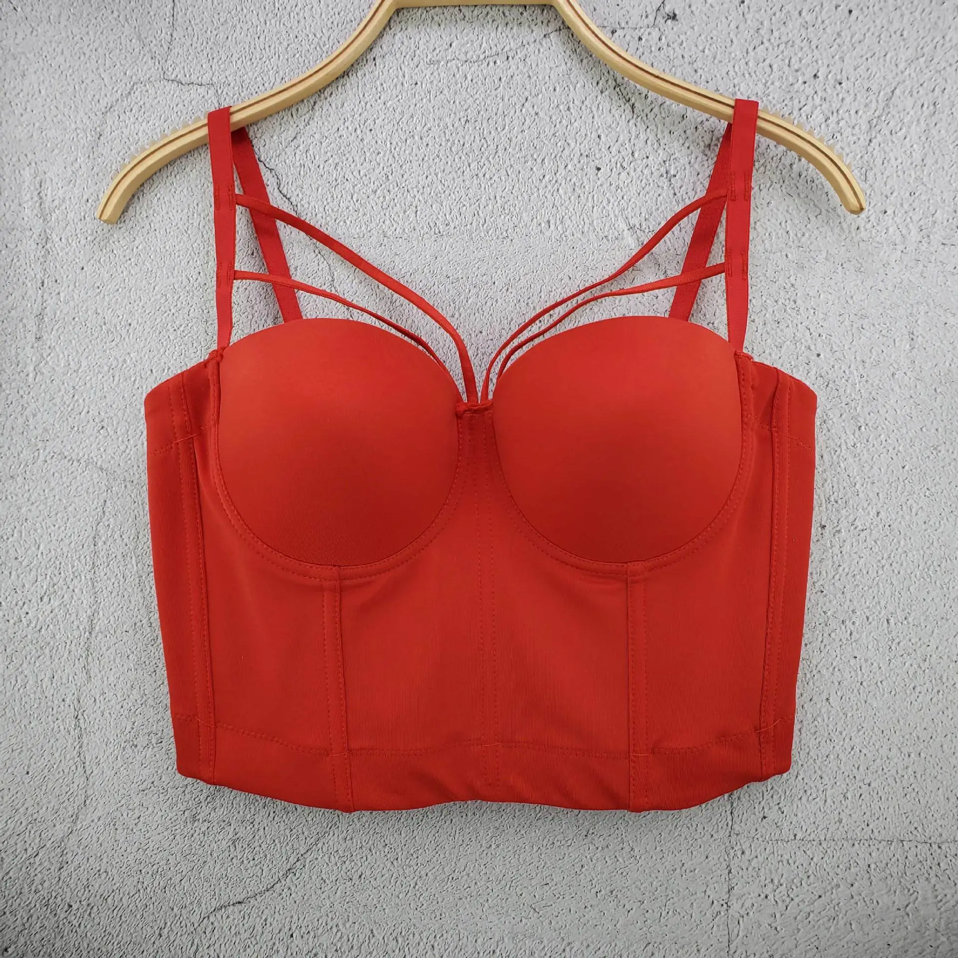 White Cotton Strapless Vests for Summer - Image 2