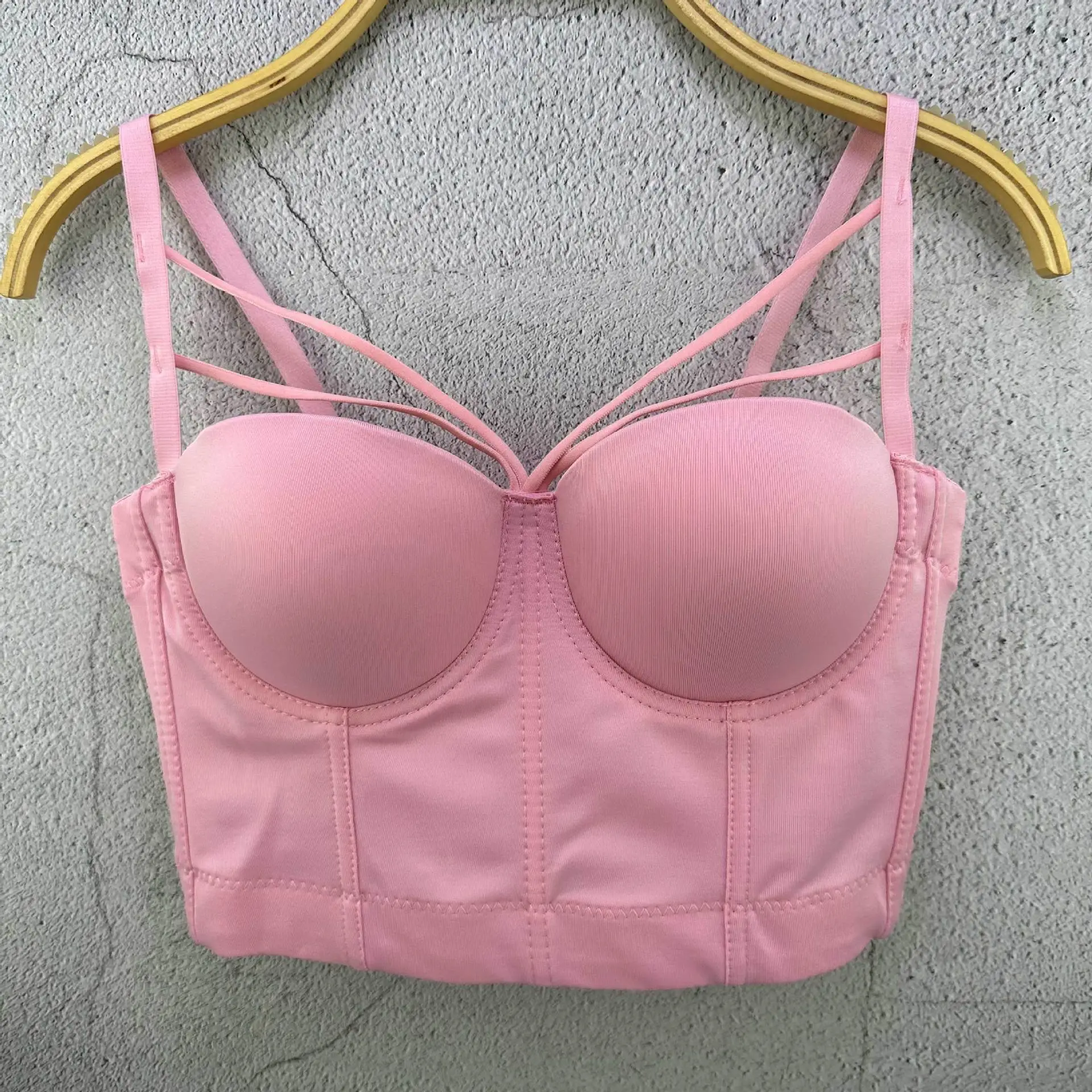 White Cotton Strapless Vests for Summer - Image 4