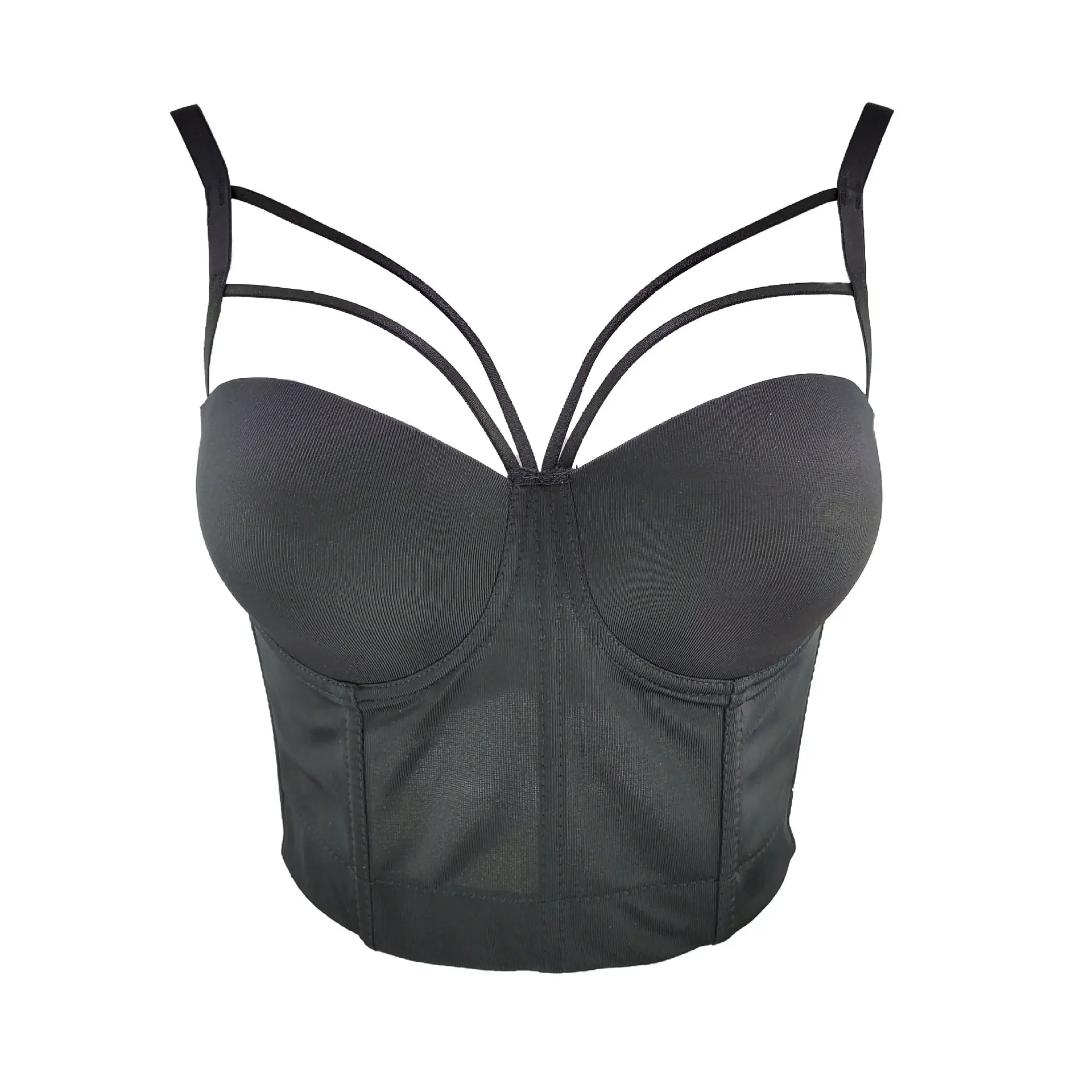 White Cotton Strapless Vests for Summer - Image 5