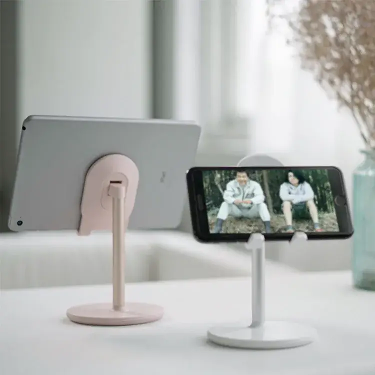 Telescopic Metal Phone Stand with Silicone Protection - Image 12