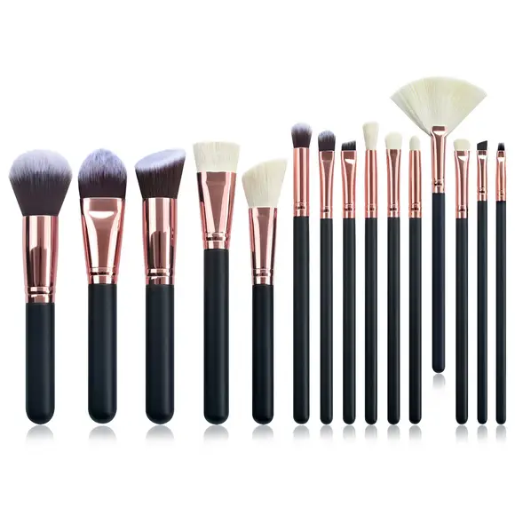 14-Piece Makeup Brush Set with Pink Handles — feature 6