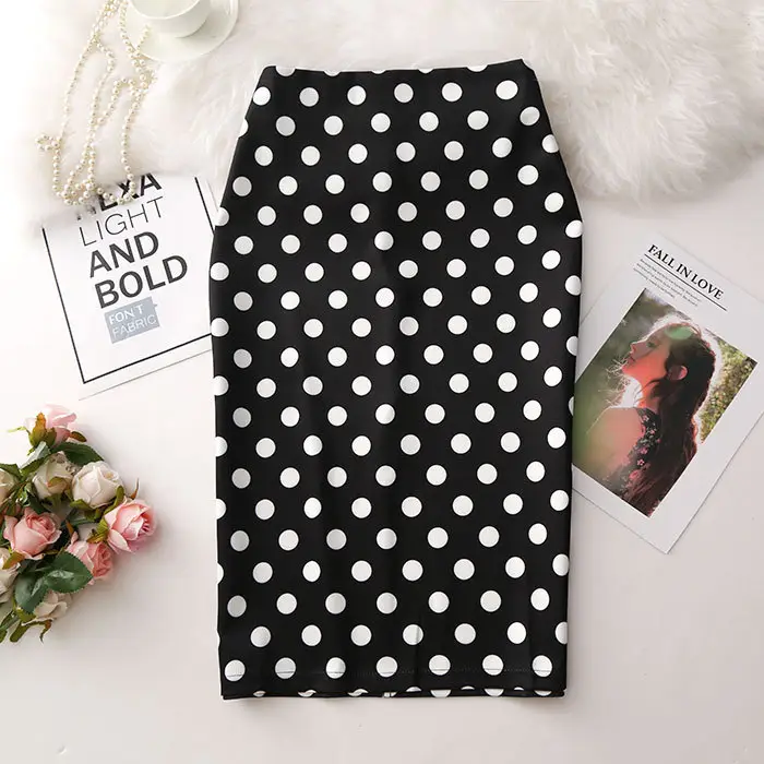 Colorful Printed Skirt with Long Sleeve Top - Image 18