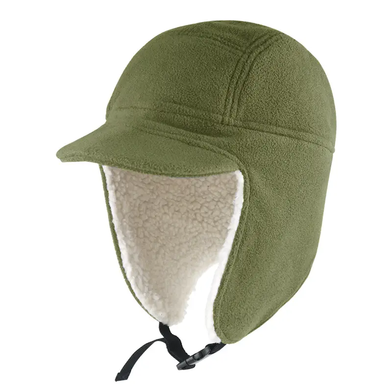 Winter Windproof Ski Hat with Fleece Lined Ear Protection