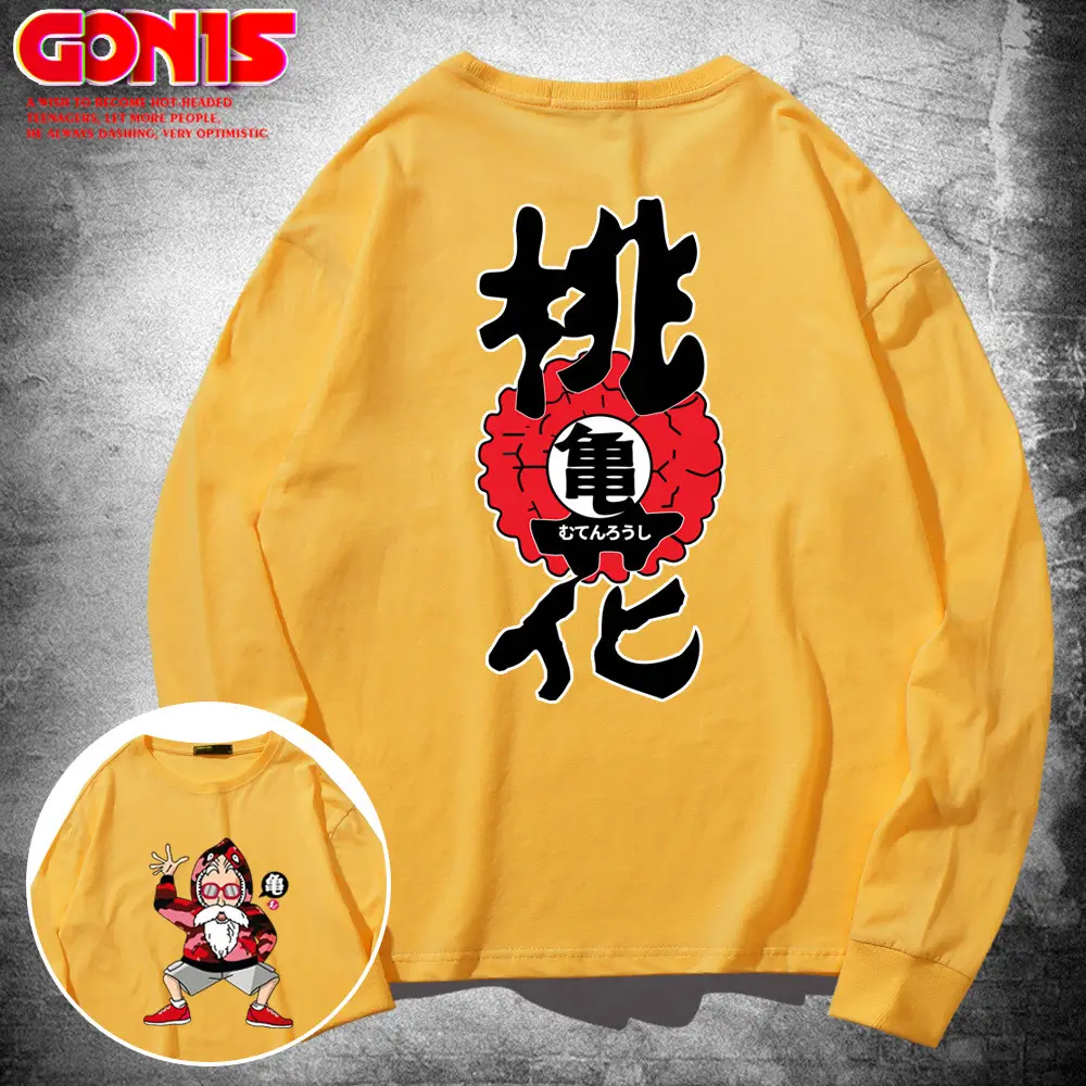 Dragon Ball Long Sleeve T-Shirt Pink Anime Design - Image 3