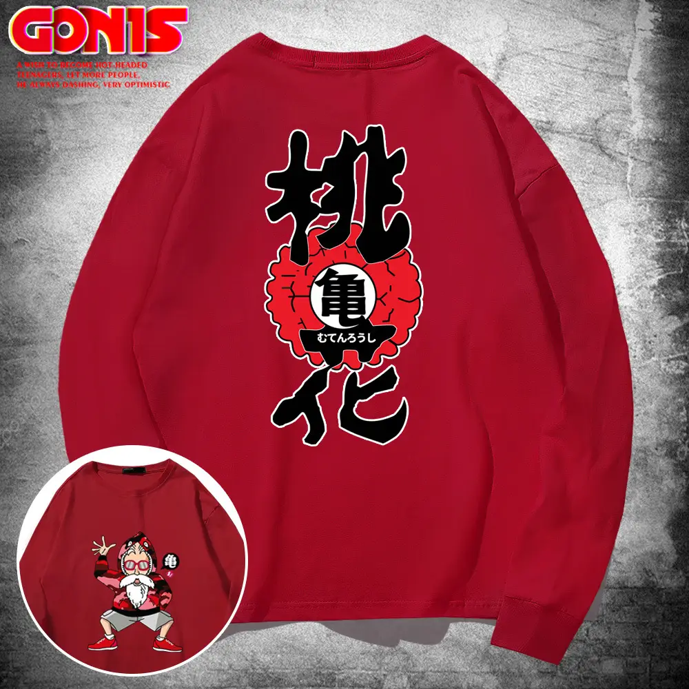 Dragon Ball Long Sleeve T-Shirt Pink Anime Design - Image 4