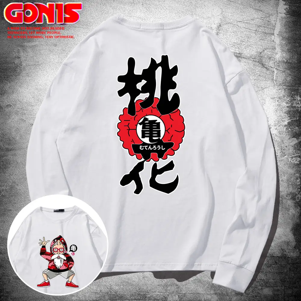 Dragon Ball Long Sleeve T-Shirt Pink Anime Design - Image 2
