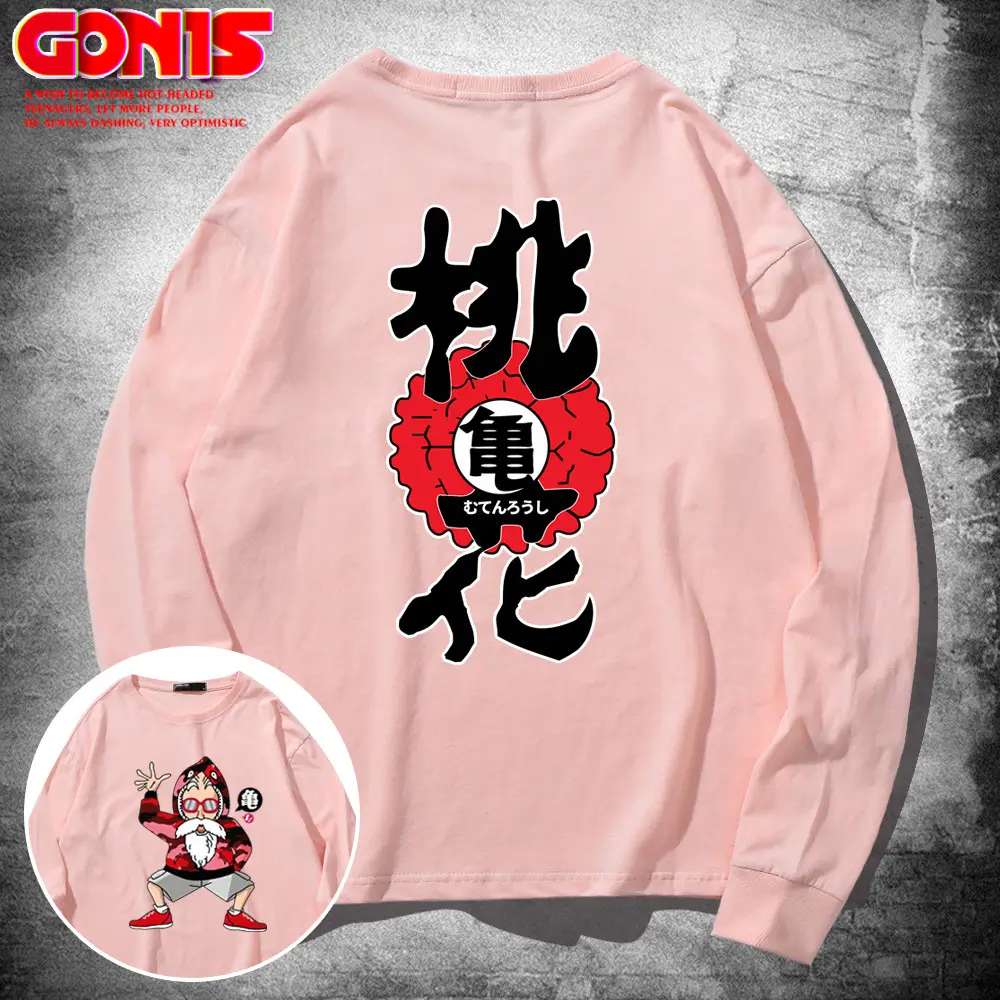 Dragon Ball Long Sleeve T-Shirt Pink Anime Design - Image 8
