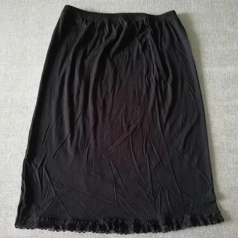 Black Anti-Static Modal Skirt for Women - Image 6