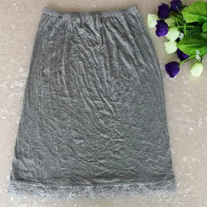 Black Anti-Static Modal Skirt for Women - Image 8