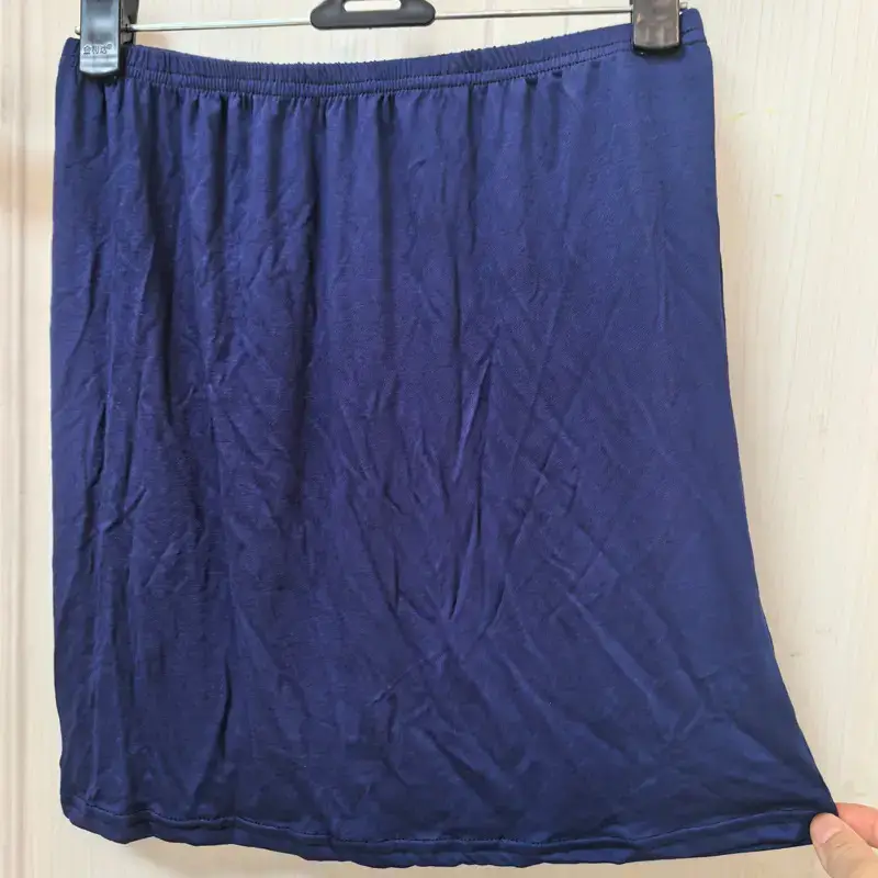Black Anti-Static Modal Skirt for Women - Image 9