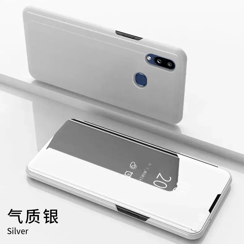 Samsung A21s Curved Streamer Plating Phone Case
