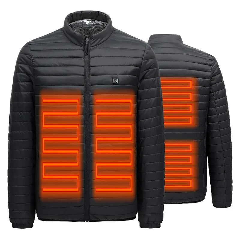 Korean Four-zone USB heating jacket for men women