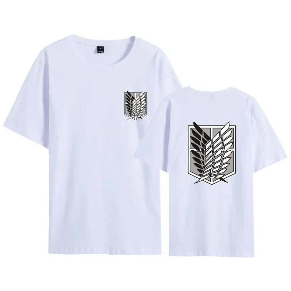Red Attack Corps T-Shirt with Wings of Freedom Design - Image 15