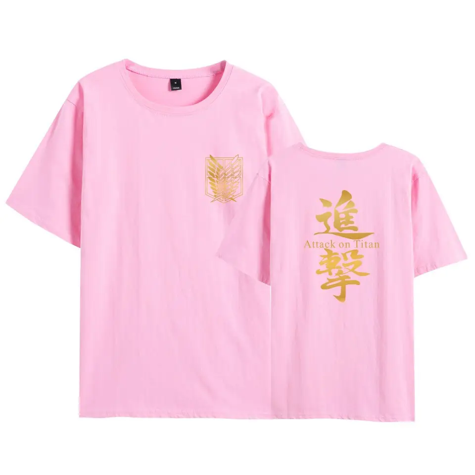 Red Attack Corps T-Shirt with Wings of Freedom Design - Image 11