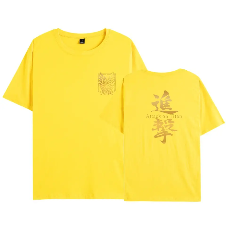 Red Attack Corps T-Shirt with Wings of Freedom Design - Image 13