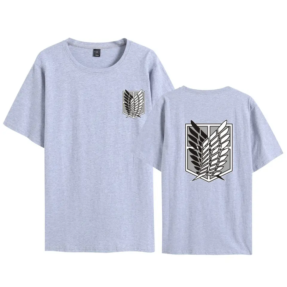 Red Attack Corps T-Shirt with Wings of Freedom Design - Image 16