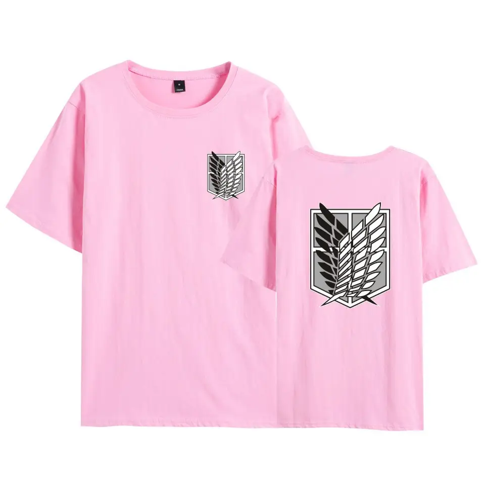 Red Attack Corps T-Shirt with Wings of Freedom Design - Image 18