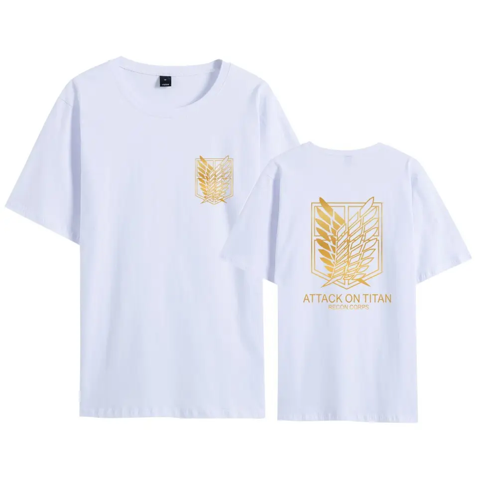 Red Attack Corps T-Shirt with Wings of Freedom Design
