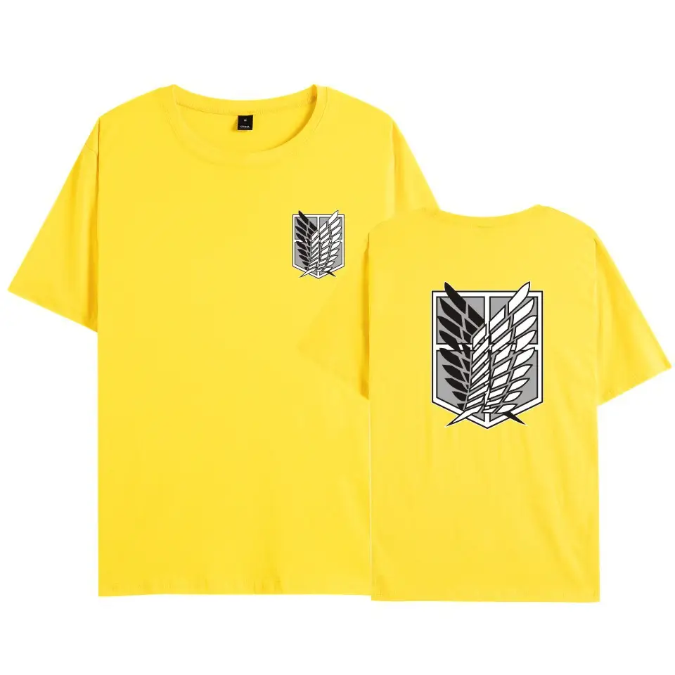 Red Attack Corps T-Shirt with Wings of Freedom Design - Image 20