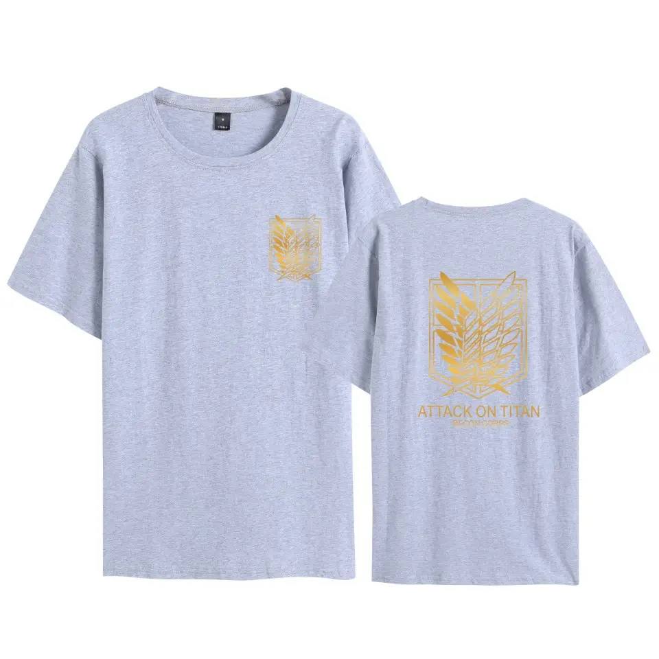 Red Attack Corps T-Shirt with Wings of Freedom Design - Image 2