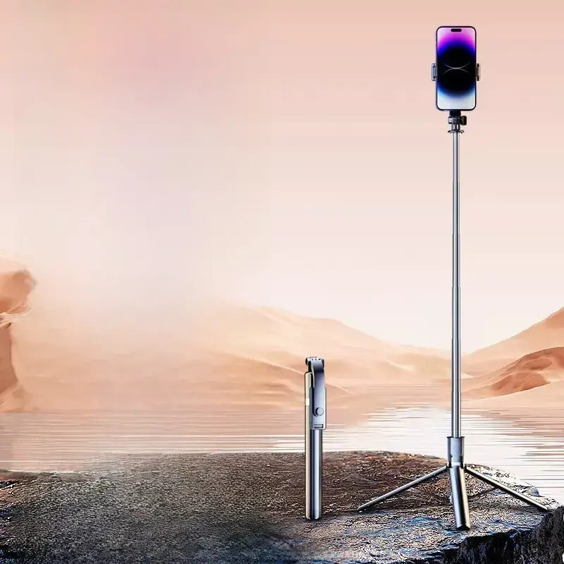 2025 Universal 360° Rotating Selfie Stick with Bluetooth Tripod - Image 3