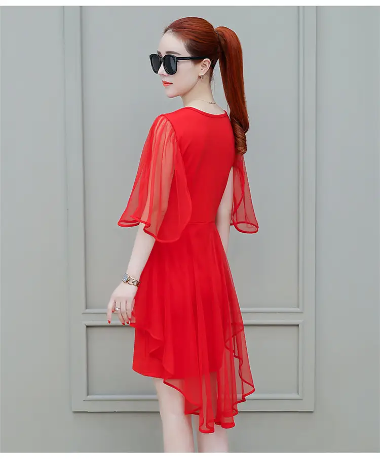Black Slim Fitting Dress with Waist-Cinching 2025 Summer — feature 15