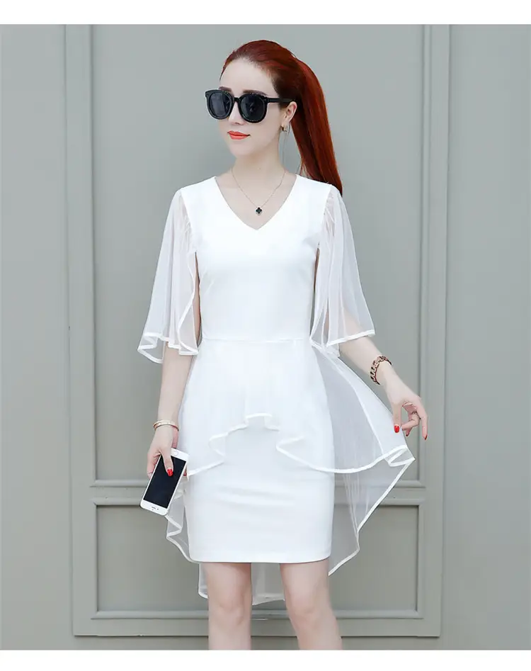 Black Slim Fitting Dress with Waist-Cinching 2025 Summer — feature 17