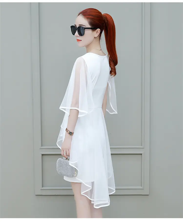 Black Slim Fitting Dress with Waist-Cinching 2025 Summer — feature 20