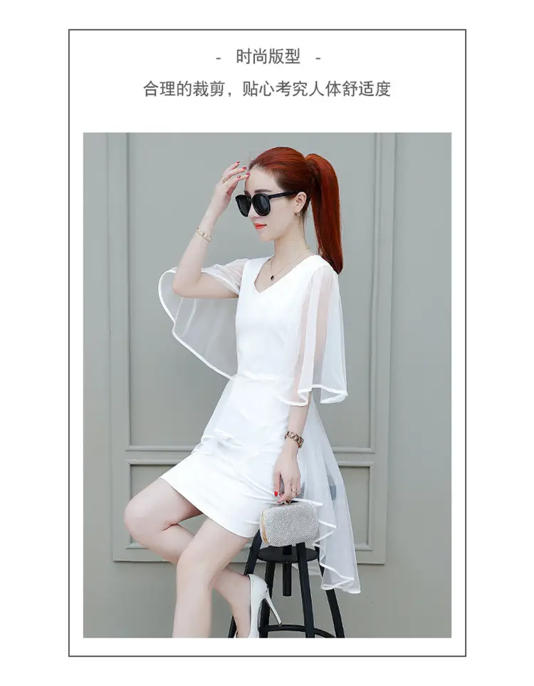 Black Slim Fitting Dress with Waist-Cinching 2025 Summer — feature 5