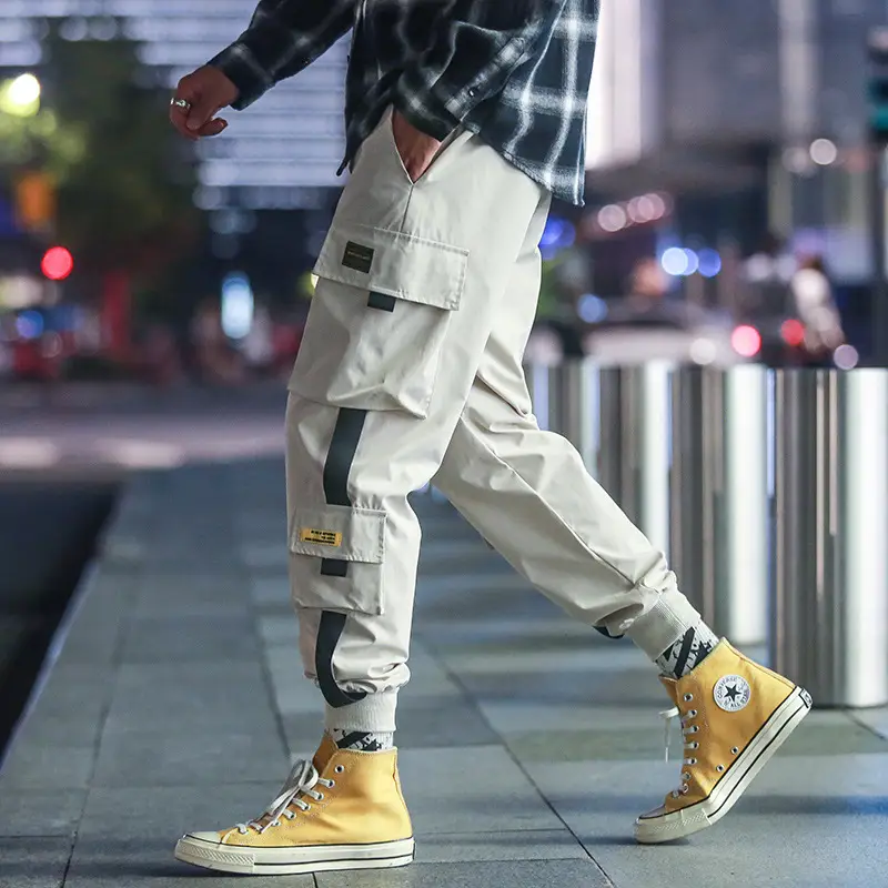 Japanese Style Cargo Pants Men Summer 2024 - Image 4