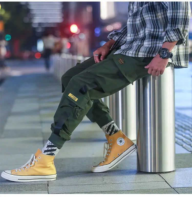 Japanese Style Cargo Pants Men Summer 2024 - Image 6