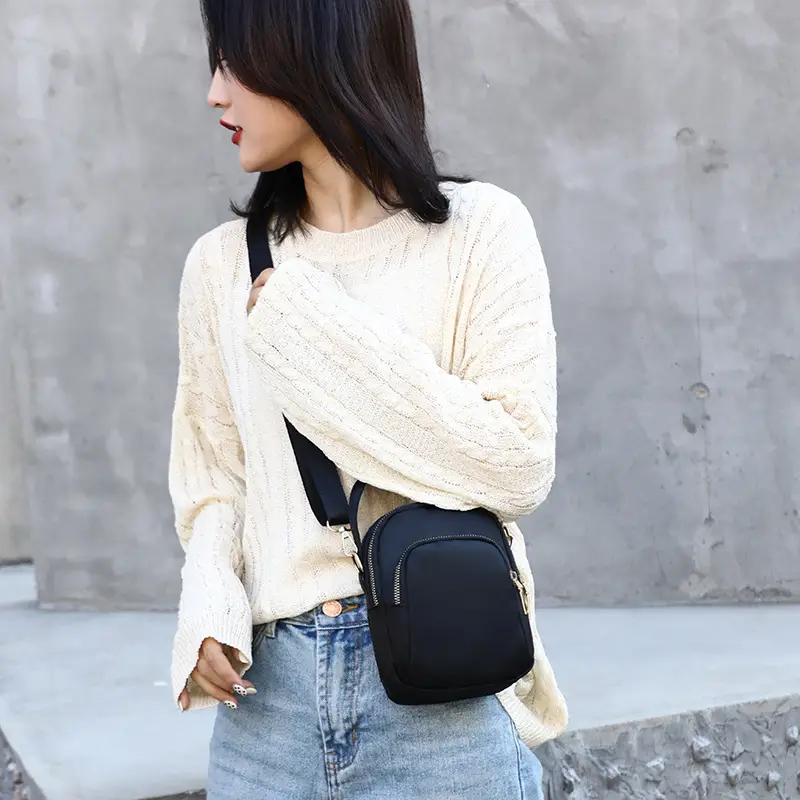 2025 Nylon Crossbody Phone Bag Women Portable Lightweight - Image 6