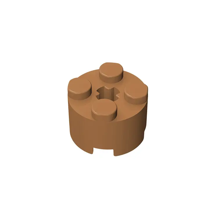 Coffee Color 38 Lego 6143 Particle Splice Block - Image 40