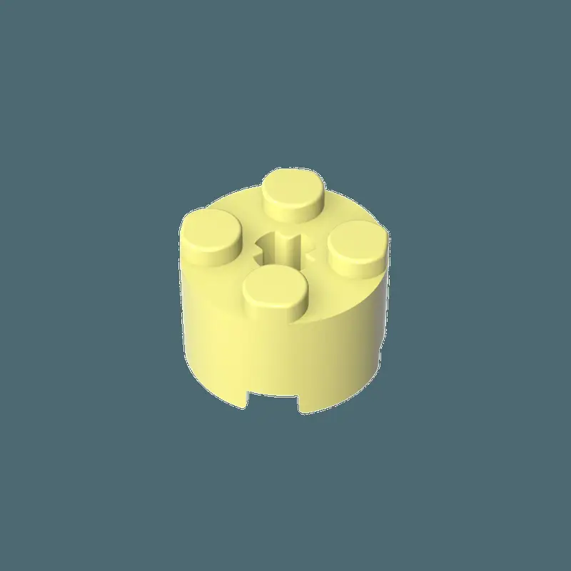 Coffee Color 38 Lego 6143 Particle Splice Block - Image 20