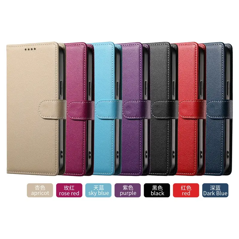 Purple Leather Mobile Phone Case for Pixel 8A - Image 10