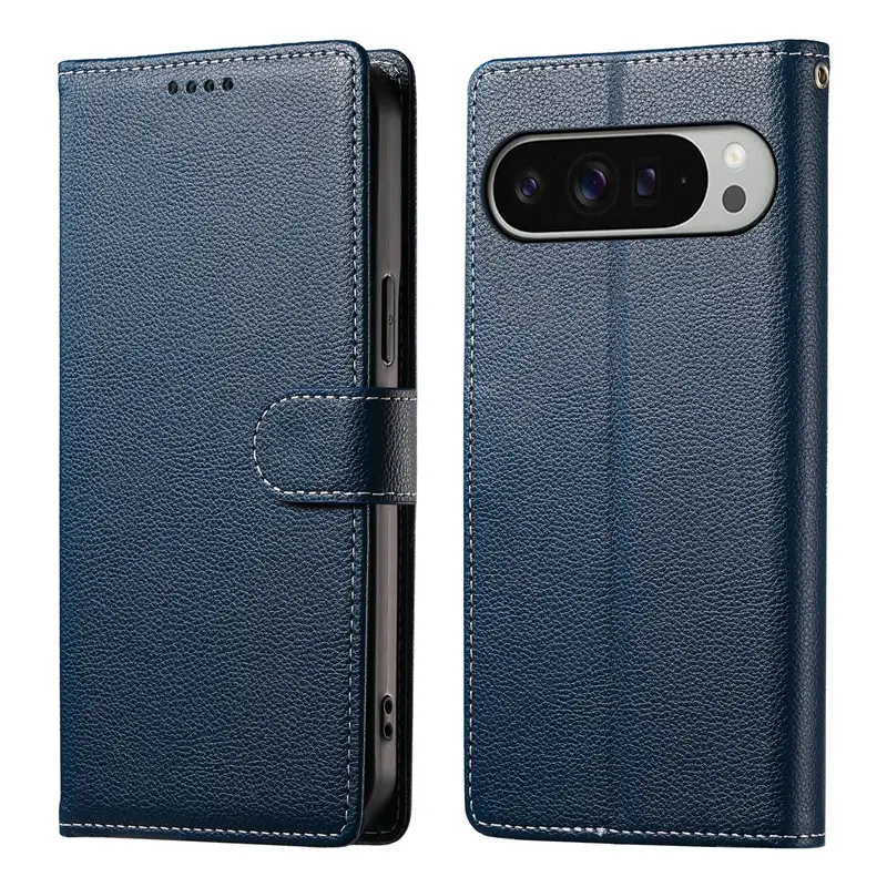 Purple Leather Mobile Phone Case for Pixel 8A - Image 6