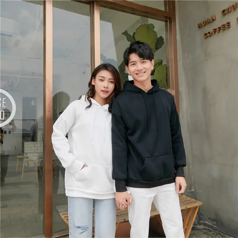 Men's Women's Velvet Hoodie Winter Warm Loose Fit - Image 28