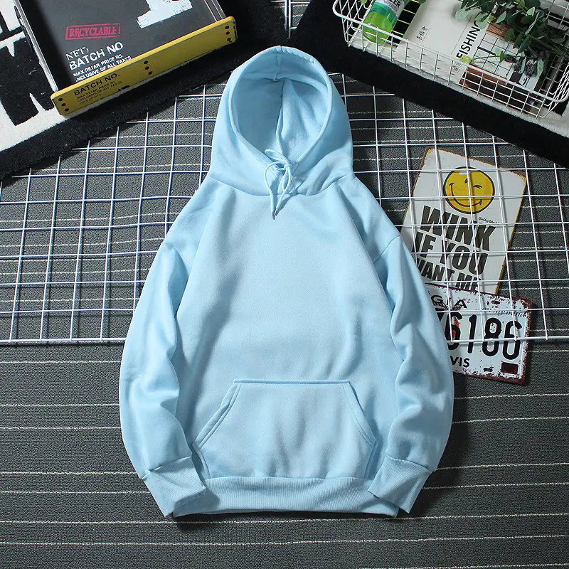 Men's Women's Velvet Hoodie Winter Warm Loose Fit - Image 17